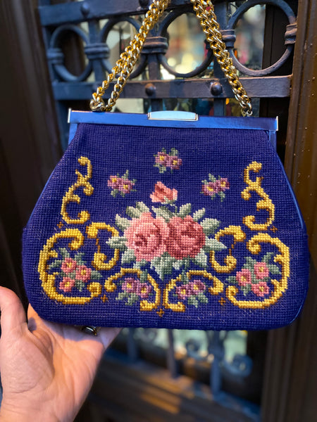 Borsetta 60s punto croce