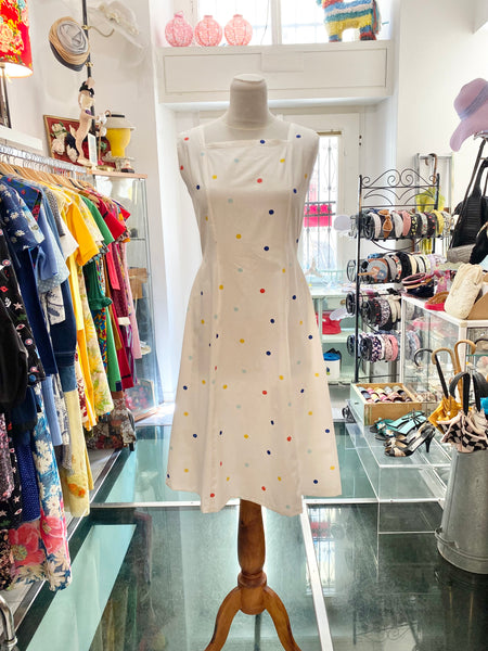 Abito 50s pois colorati