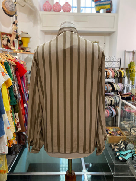 Camicia 80s tortora