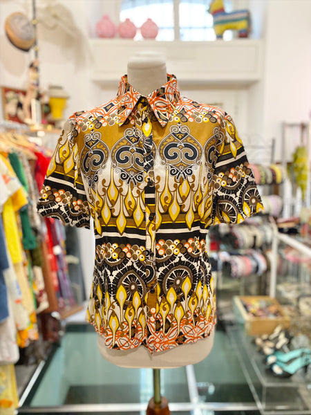 Camicia fantasia arabeschi