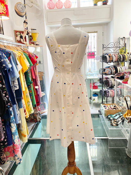 Abito 50s pois colorati