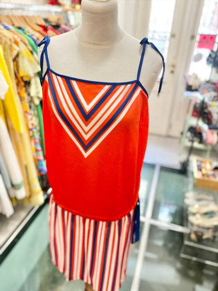 Copricostume righe 80s