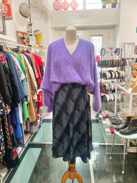 Maglione lilla angora