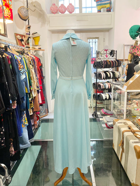 Abito 70s azzurro
