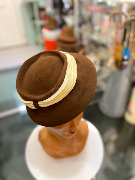 Cappellino 50s marrone