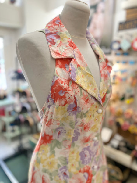 Abito 80s fiori