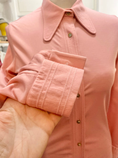 Camicia 70s rosa