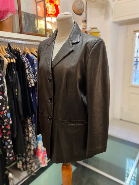 Giacca pelle 90s