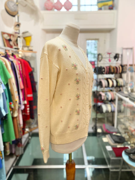 Cardigan ricami