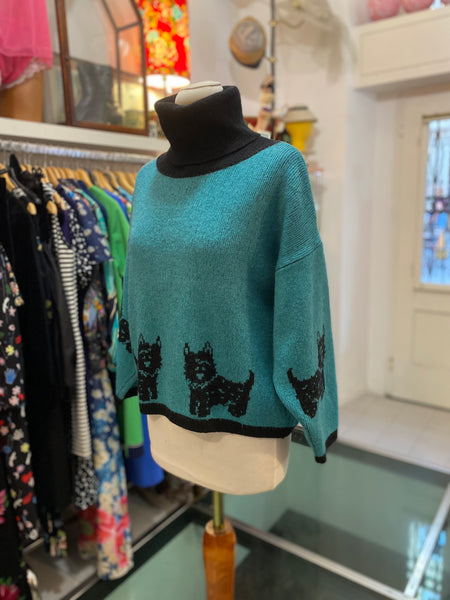 Maglione 80s cani