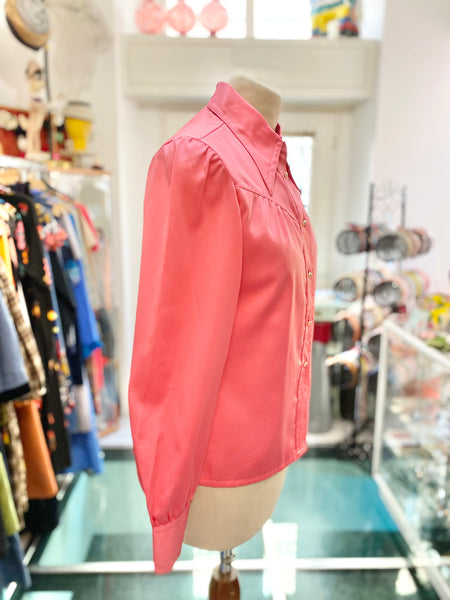 Camicia 70s fuxia