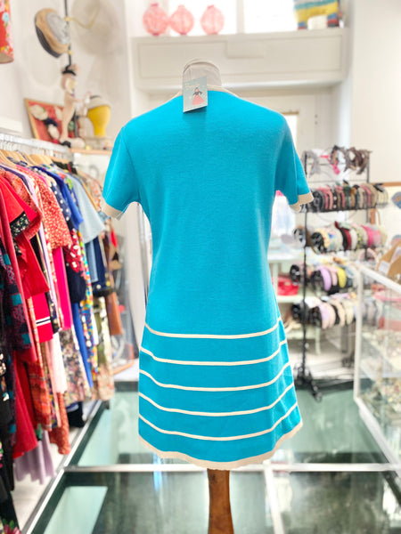 Abito 60s turchese