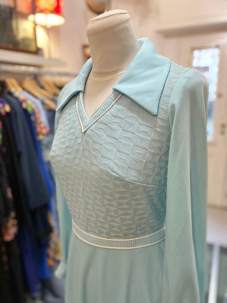 Abito 70s azzurro
