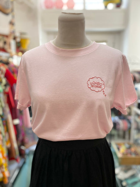 T-shirt over thinker