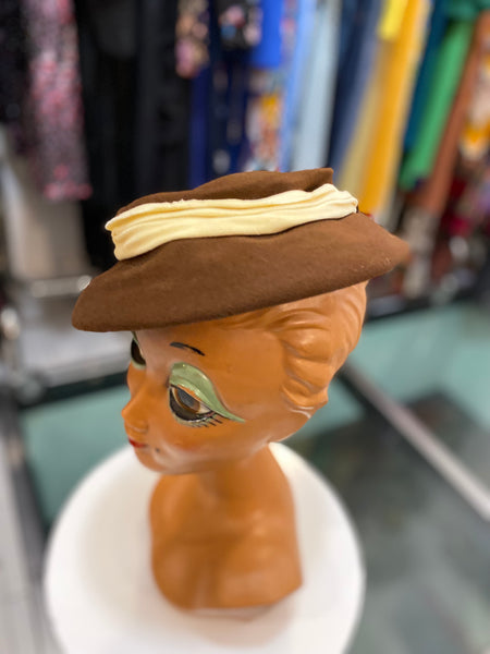 Cappellino 50s marrone
