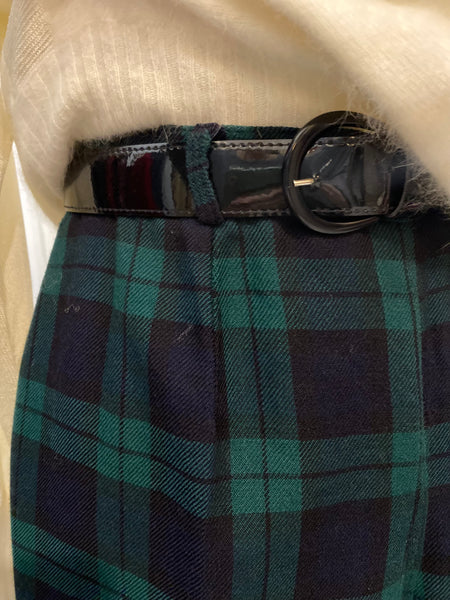 Pantaloni 80s tartan