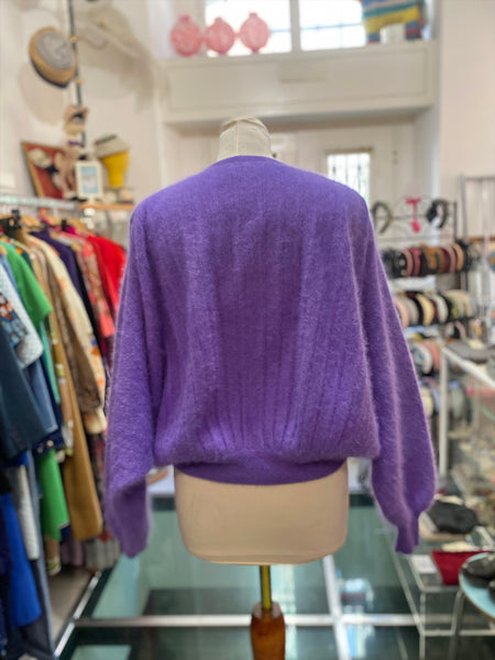 Maglione lilla angora