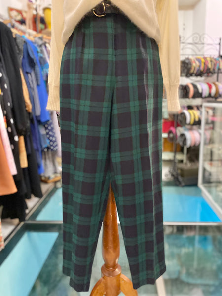 Pantaloni 80s tartan