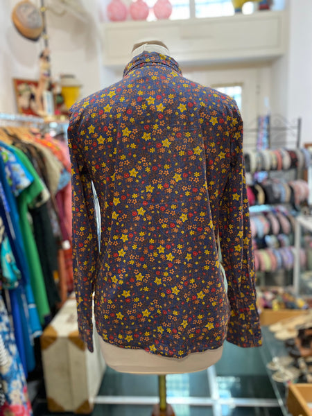 Camicia 80s fiorellini