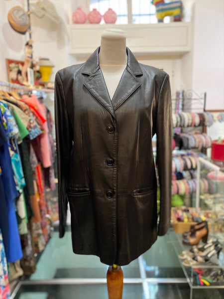 Giacca pelle 90s