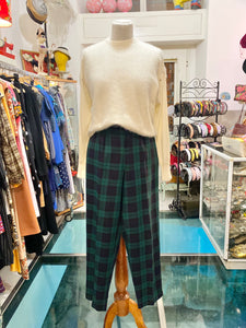 Pantaloni 80s tartan