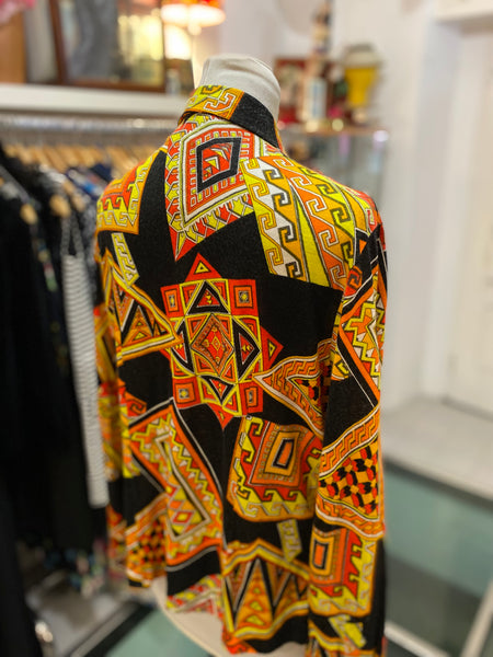 Camicia 70s geometria
