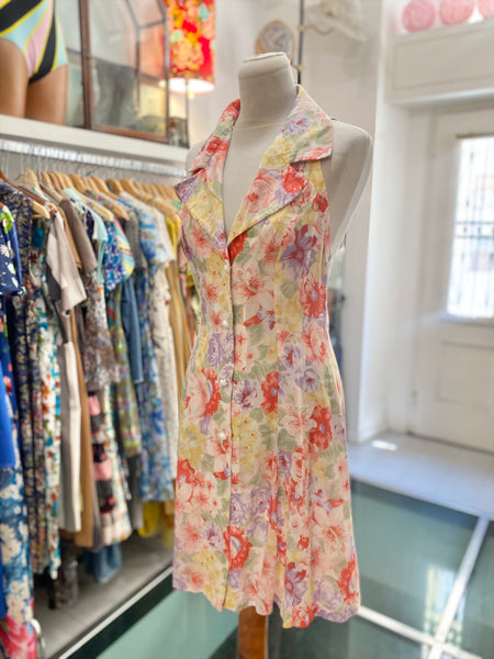 Abito 80s fiori