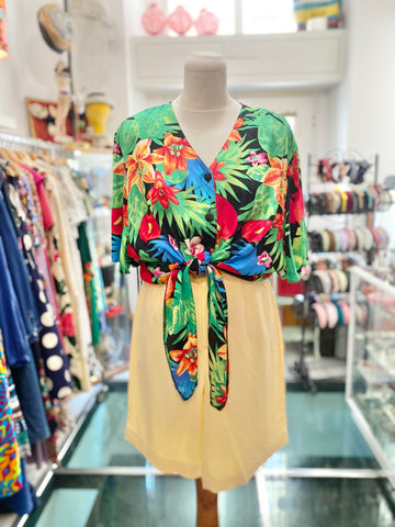 Camicia 90s tropicale
