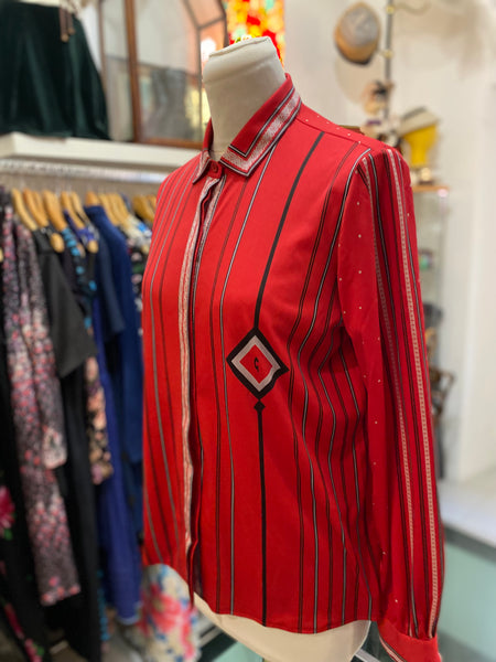 Camicia 70s rossa