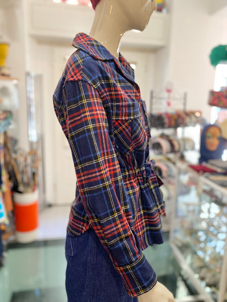 Camicia tartan 70s