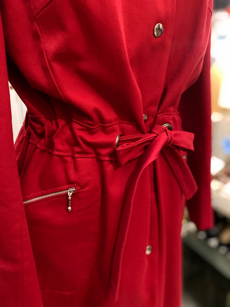 Trench rosso