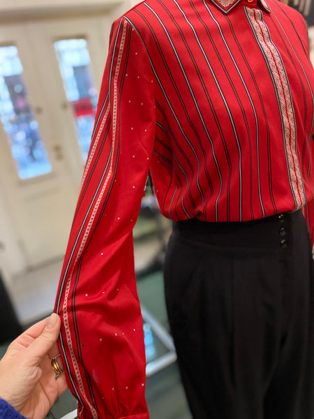 Camicia 70s rossa