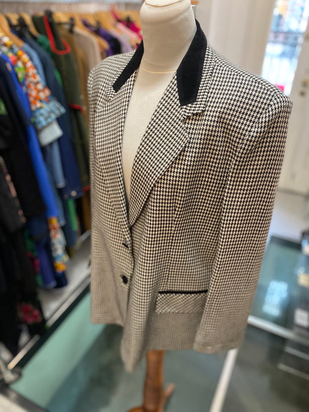 Giacca 80s pied de poule