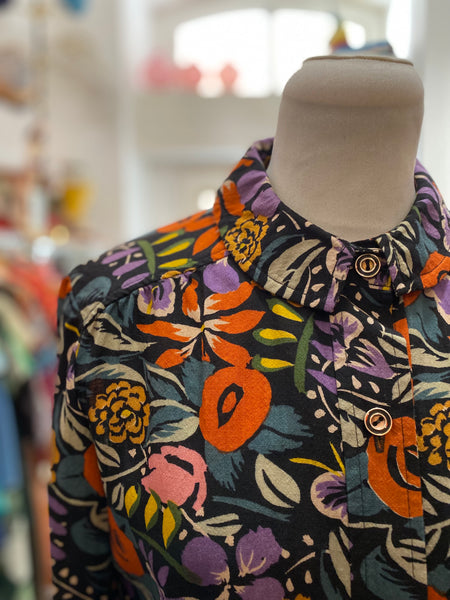 Camicia fiori autunno