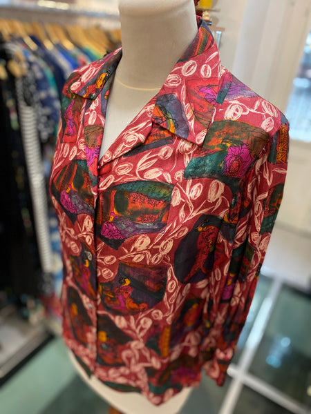 Camicia 50s stampa giappone