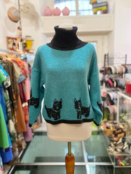 Maglione 80s cani