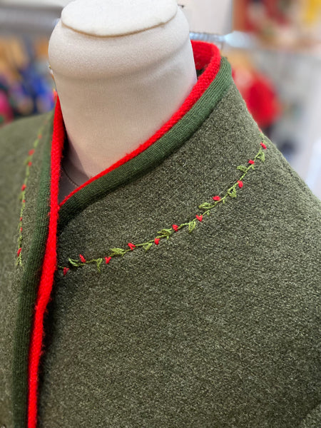 Giacca lana cotta tirolese