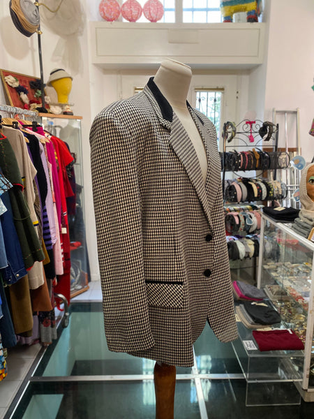 Giacca 80s pied de poule