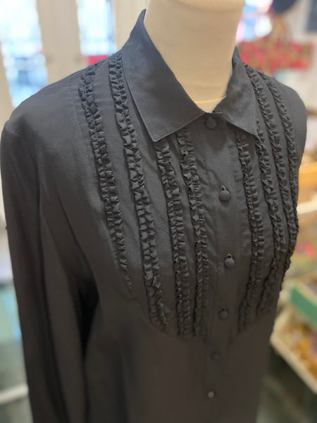 Camicetta seta rouches