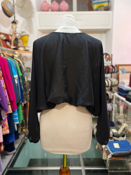 Blusa 80s dipinta a mano