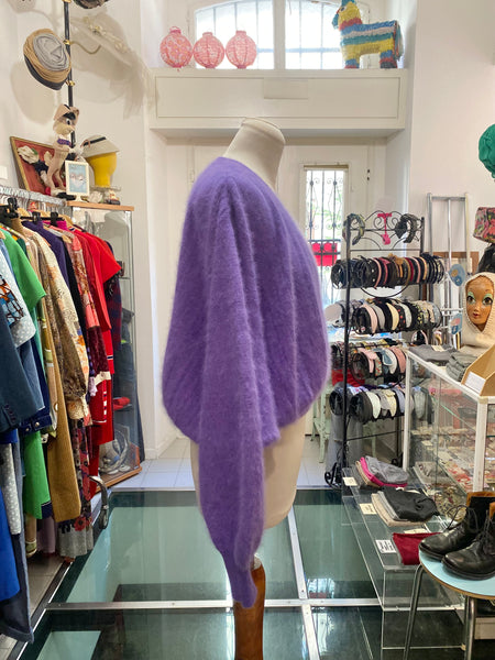 Maglione lilla angora