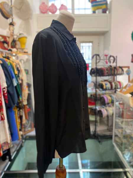 Camicetta seta rouches