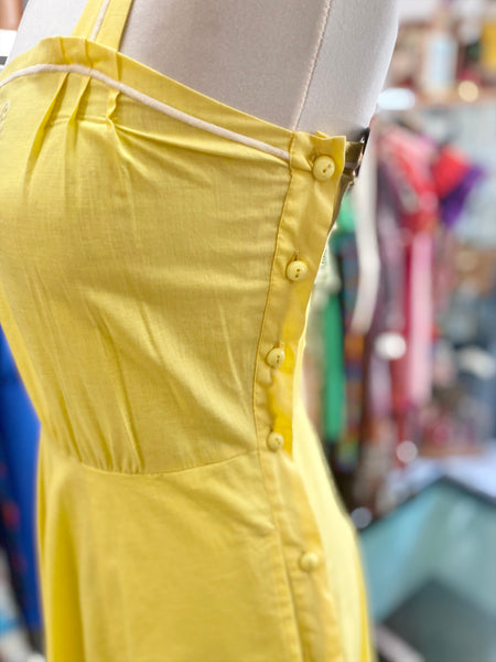 Abito 70s giallo