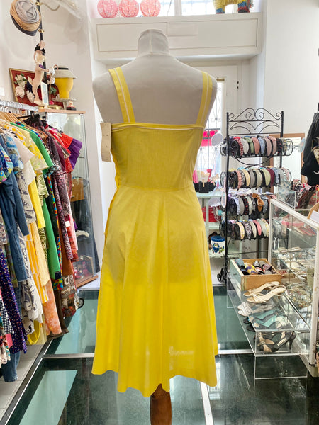Abito 70s giallo