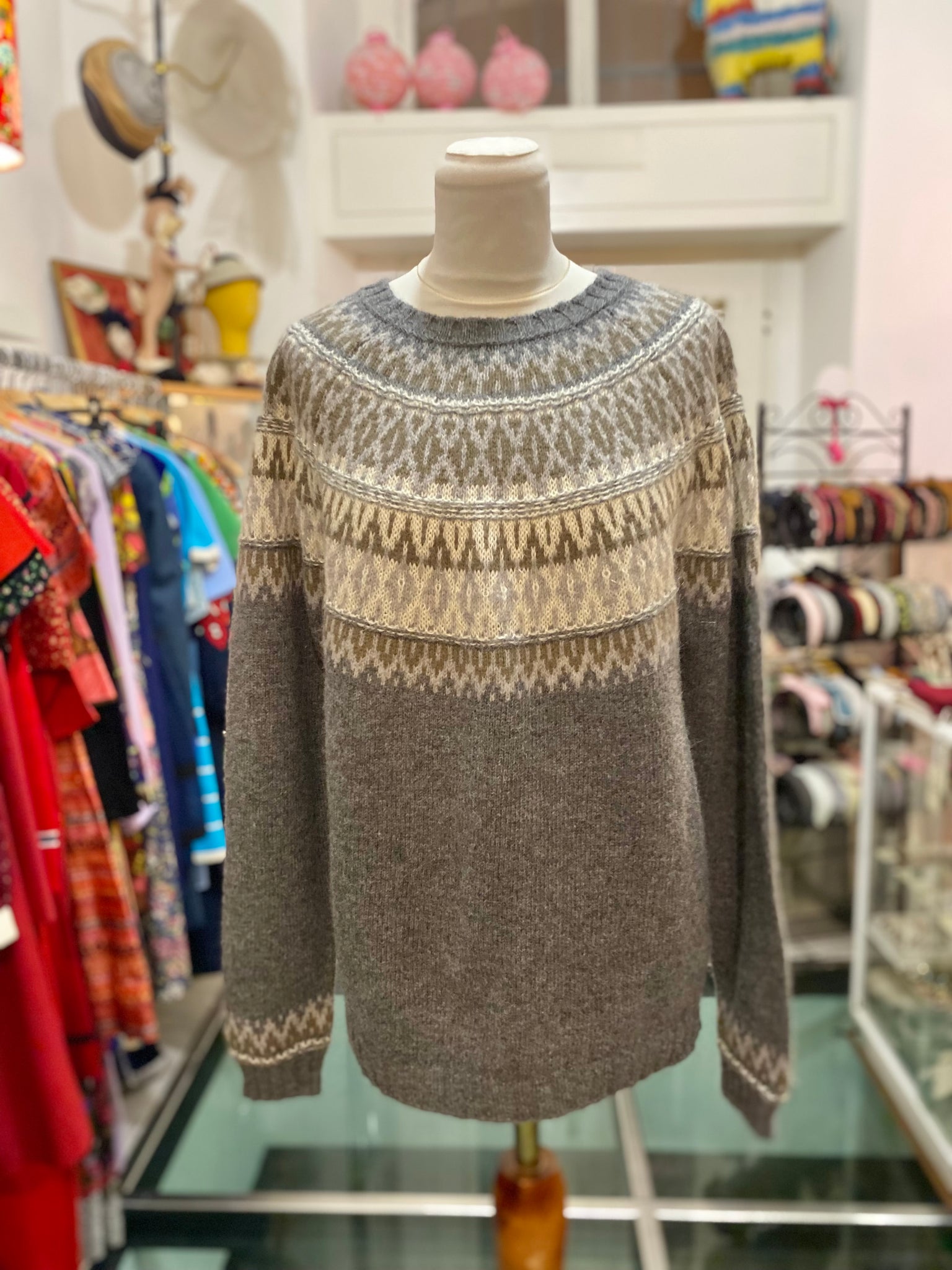 Maglione stile norvegese Benetton