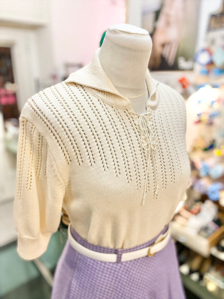 Polo avorio the Blackpinafore