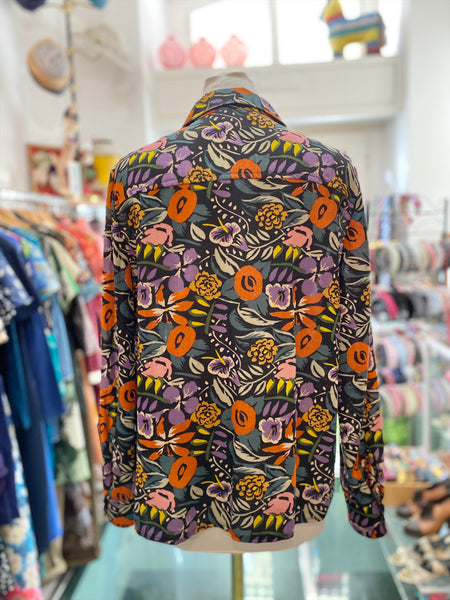Camicia fiori autunno