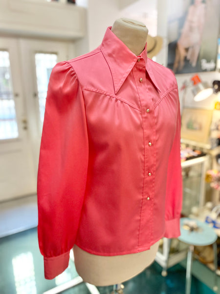 Camicia 70s fuxia